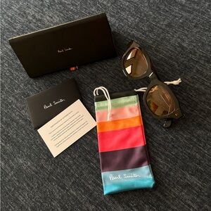 Transparent Khaki 'Lyford' Sunglasses